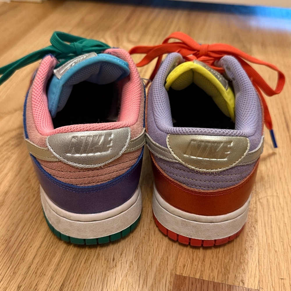 Nike Women's Dunk Low Sunset Pulse, Sz 9 - Picture 4 of 6